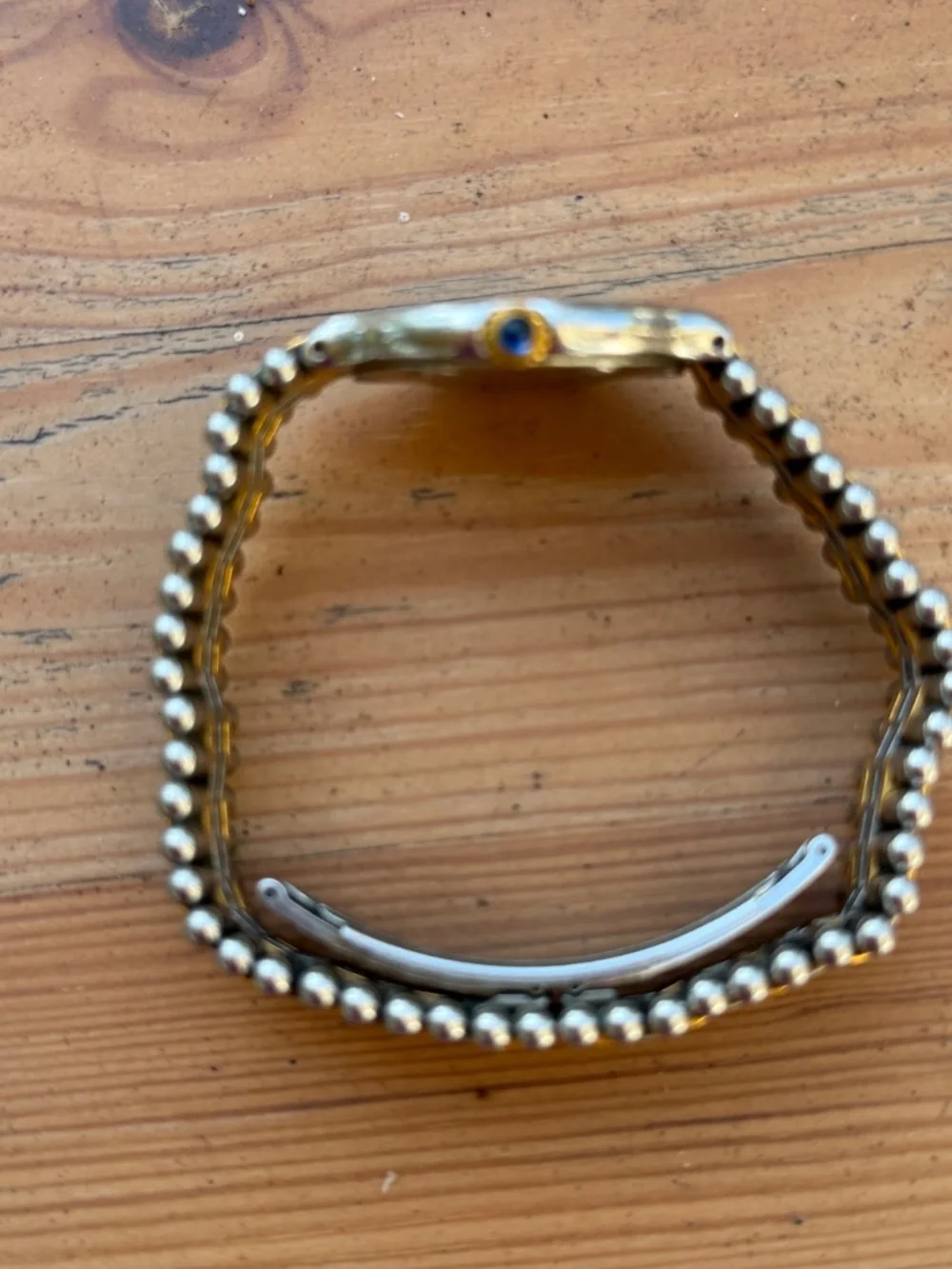 Cartier Watch stainless sapphire - Picture 3 of 5